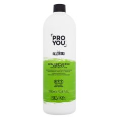 Revlon Professional ProYou The Twister Curl Moisturizing Shampoo 1000 ml vlažilen šampon za kodraste in valovite lase za ženske