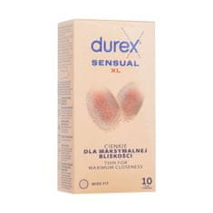 Durex Sensual XL Set kondom 10 kos