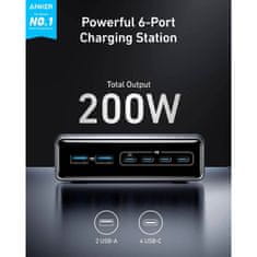 Anker Prime GaN namizni polnilec 200W