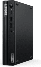 Lenovo ThinkCentre M70q G5 Tiny mini računalnik, Core i5-14400T, 16GB, 512GB, UMA, W11P, črn (12TD000GZY)