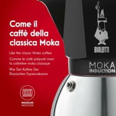 BIALETTI Italijanski Kuhalnik za Kavo Bialetti Moka Črna Aluminij