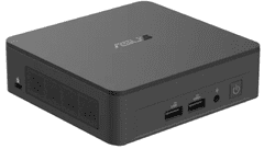 ASUS NUC 13 Pro mini računalnik, i7-1360P, Iris Xe Graphics, 4x USB (90AR0031-M000E0)