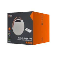 Ksix Bluetooth zvočnik z LED lučjo KSIX Bubble Bela 5 W Prenosnik