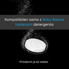 Baby Brezza pralec, sterilizator in sušilec otroških stekleničk, bel (BRZ0103 )