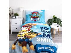 Paw Patrol Paw Patrol Komplet posteljnine, ki se sveti v temi, bombažna posteljnina, z zadrgo 140x200 cm, Oeko-Tex