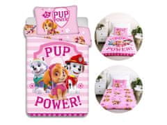 Paw Patrol Paw Patrol Skye Komplet posteljnine Zip, dojenček, bombažna posteljnina 100x135 cm, Oeko-Tex