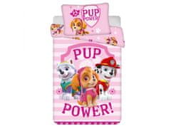 Paw Patrol Paw Patrol Skye Komplet posteljnine Zip, dojenček, bombažna posteljnina 100x135 cm, Oeko-Tex