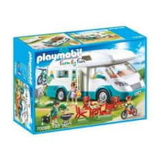 Playmobil Playset Playmobil Family Fun Summer Caravan Playmobil 70088 (135 pcs)