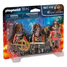 Playmobil Številke postavljene Novelmore Fire Knigths Playmobil 70672 (18 pcs)