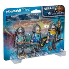 Playmobil Številke postavljene Novelmore Knights Playmobil 70671 (19 pcs)