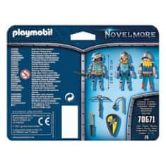 Playmobil Številke postavljene Novelmore Knights Playmobil 70671 (19 pcs)