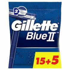 Gillette Brivnik za enkratno uporabo Gillette Blue II 20 kosov