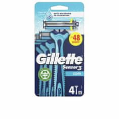 Gillette Brivnik za enkratno uporabo Gillette SENSOR 3 COOL (4 kosov)