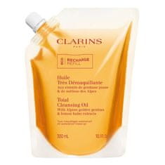 Clarins Olje za odstranjevanje ličil (Total Cleansing Oil) 300 ml - rezervno polnilo