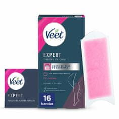 Veet Depilacijski trakovi za telo Veet Expert (16 kosov)