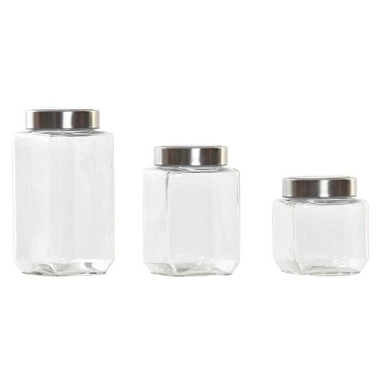 DKD Home Decor 3 Banjice DKD Home Decor 750 ml 8,5 x 8,5 x 18 cm