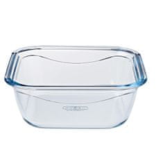 Pyrex Hermetična Škatla za Malico Pyrex Cook & Go 16,7 x 16,7 x 7 cm Modra 850 ml Steklo (6 kosov)