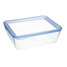 Pyrex Hermetična Škatla za Malico Pyrex Pure Glass Prozorno Steklo (800 ml) (6 kosov)