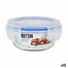 Quttin Hermetična Škatla za Malico Quttin Krožen 200 ml (12 kosov)