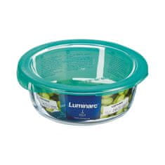 Luminarc Okrogla Posoda za Malico s Pokrovom Luminarc Keep'n Lagon 920 ml 15,6 x 6,6 cm Turkizno Steklo (6 kosov)