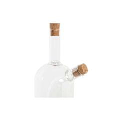 DKD Home Decor Posoda za olje DKD Home Decor 9 x 6,5 x 21,5 cm Prozorno Pluta 500 ml Borosilikatno steklo