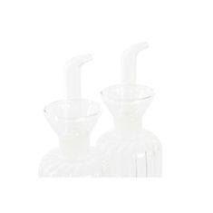 DKD Home Decor Set za olje in kis DKD Home Decor 250 ml 14 x 7,5 x 21 cm Naraven Prozorno Akacija Borosilikatno steklo