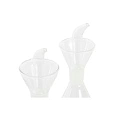 DKD Home Decor Set za olje in kis DKD Home Decor 200 ml 19,5 x 10 x 23,5 cm Kovina Prozorno 2 kosov Borosilikatno steklo