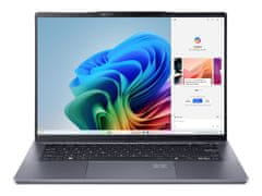 Acer Swift Go 14 AI SFG14-01-X7QV Snapdragon X Plus prenosnik, 14,5, 16GB, 1TB, W11H (NX.KYXEX.007)