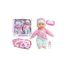 Lean-toys Baby Doll Carrier z zvokom