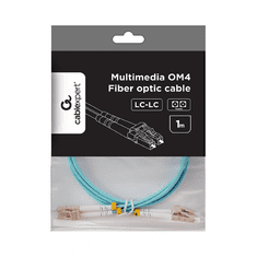 CABLEXPERT Optični kabel LC - LC Multimode Duplex OM4 50/125 1m