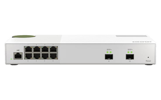 Qnap Upravljano stikalo QSW-M2108-2S (8x 2,5GbE RJ45 in 2x 10GbE SFP+)