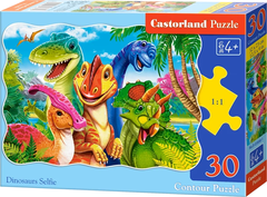 Castorland Puzzle Dinozaver selfie 30 kosov