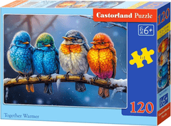 Castorland Puzzle Skupaj smo toplejši 120 kosov