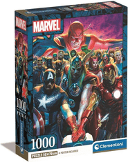 Clementoni Puzzle Marvel: Maščevalci 1000 kosov