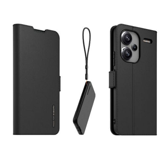 Izdelano za Xiaomi Knjižno stojalo s Poutkem za Xiaomi Redmi Note 13 Pro+ 5G Black