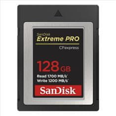 SanDisk Pomnilniška kartica Extreme PRO CF express 128 GB, tip B