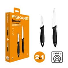 Fiskars Komplet kuhinjskih nožev - iz nerjavečega jekla, 2 kosa