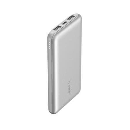 Belkin BOOST CHARGE USB-C PowerBank, 10000 mAh, 15 W, siva