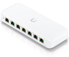 Ubiquiti UniFi Switch Ultra 210W - 8x GbE, 1x PoE++ vhod, 7x PoE+ izhod (proračun PoE 202W)