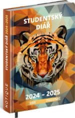 Študentski dnevnik Tiger (september 2024 - december 2025), 9,8 × 14,5 cm