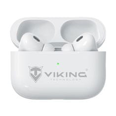 Brezžične slušalke Bluetooth Viking AIR PLUS/ANC/BT/Wireless/White