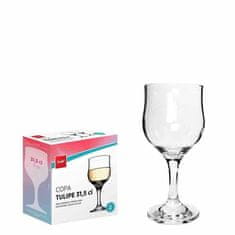 KOMPLET KOZARCEV ZA BELO VINO TULIPE 315 ML, 2 KOSA, STEKLO