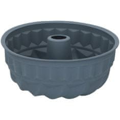 Silikonski model za bundt torto 24 cm siv ED-223722