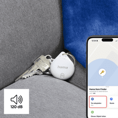 Hama Iskalnik lokacijskega čipa/ključa/objekta, Apple Find My, certifikat MFi, Bluetooth, 4 kosi