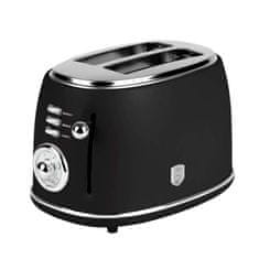 Toaster 850W Matte Black Collection BH-9642