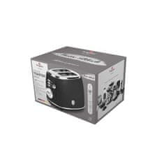 Toaster 850W Matte Black Collection BH-9642