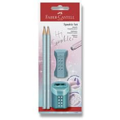 Faber-Castell Grafitni svinčnik Sparkle Cosmic Ocean set 4 kosi