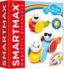 SmartMax Magnetni gradbeni set Moji prvi avtomobili 7 kosov