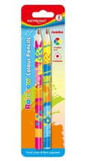 KEYROAD Crayons Magic Jumbo trikotni, blister, 2 kosa