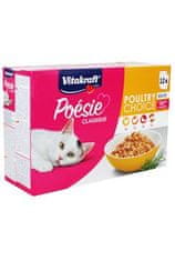 Vitakraft Cat Poésie Classique Gellée perutnina 12x85g